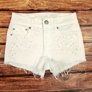 American Eagle High Rise Shortie Stretch S…